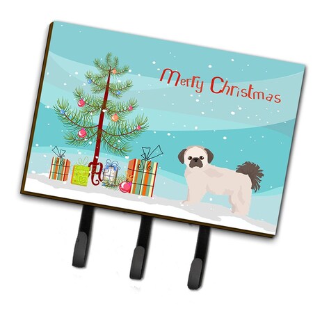Carolines Treasures Pekeapoo Christmas Tree Leash or Key Holder CK3857TH68